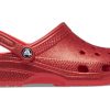 Crocs Classic Glitter Clogs «Flame» 205942-8C1