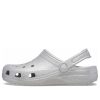 Crocs Classic Glitter Clogs «Silber» 205942-0IC