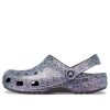 Crocs Classic Glitter Clogs «Silber Multi» 205942-0C4