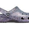Crocs Classic Glitter Clogs «Silber Multi» 205942-0C4