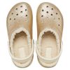 Crocs Classic Glitter Lined Clogs «Gold White» 205842-93S