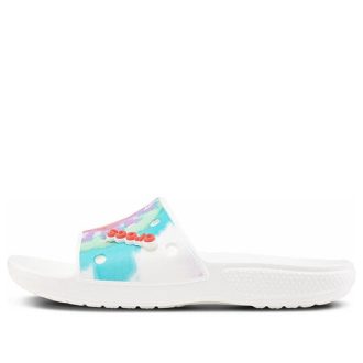 Crocs Classic Hausschuhe mit Batikmuster, mehrfarbig, 206520-6SN