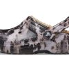 Crocs Classic Lined Bleach Dye Clogs «Schwarz Weiß Beige» 207299-001