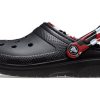 Crocs Classic Lined Camo Clog «Schwarz & Rot» 208047-063