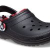 Crocs Classic Lined Camo Clog «Schwarz & Rot» 208047-063