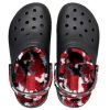 Crocs Classic Lined Camo Clog «Schwarz & Rot» 208047-063