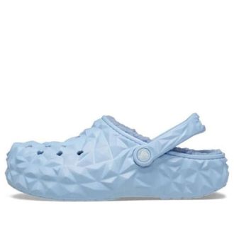 Crocs Classic Lined Geometric Clogs «Blau» 210069-4NS