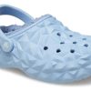Crocs Classic Lined Geometric Clogs «Blau» 210069-4NS
