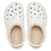 Crocs Classic Lined Geometric Clogs «Weiß» 210069-100