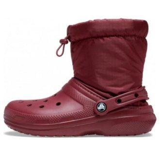 Crocs Classic Lined Neo Puff Boots «Rot» 206630-612