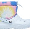 Crocs Classic Lined Neo Puff Boots «Tie Dye Mineral Blue» 207328-002
