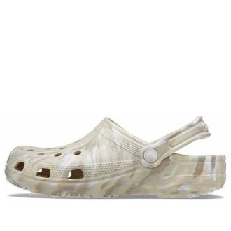Crocs Classic Marbled Clog «Knochen & Mehrfarbig» 206867-2Y3