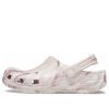Crocs Classic Marbled Clogs «Weiß Pink» 206867-6WS