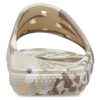 Crocs Classic Marbled Sandalen «Weiß Braun» 206879-2Y3