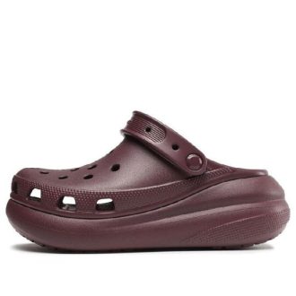 Crocs Classic Mega Crush Clogs «Dunkle Kirsche» 207521-6WD