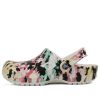 Crocs Classic Pattern Schuh Multi-Color Splicing Unisex «Schwarz Pink Grün» 206479-928