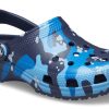 Crocs Classic Printed Camo Clogs «Blau Marineblau» 206454-4HQ