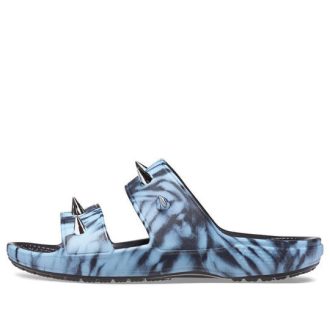 Crocs Classic Rebel Sanda Sandalen «Blau Schwarz» 208338-988