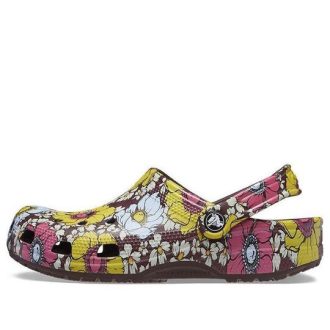 Crocs Classic Retro Floral Clogs «Gelb Pink» 208954-6WF