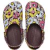 Crocs Classic Retro Floral Clogs «Gelb Pink» 208954-6WF