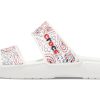 Crocs Classic rutschfeste, verschleißfeste Sport-Hausschuhe, Unisex, Weiß, 207350-94S