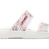 Crocs Classic rutschfeste, verschleißfeste Sport-Hausschuhe, Unisex, Weiß, 207350-94S