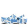 Crocs Classic Sandalen Blau Weiß Unisex «Blau Weiß» 206868-100