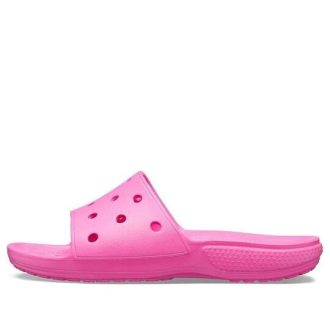Crocs Classic Slides «Elektrisches Pink» 206121-6QQ