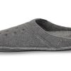 Crocs Classic Slipper Casual Thicken Stay Warm Schuh Unisex Grau 203600-00Q