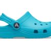 Crocs Classic Small Crocs Outdoor Beach Sports Große Jungen Blaue Sandalen 204536-4SL Crocs Classic Small Crocs Outdoor Beach Sports Große Jungen Blaue Sandalen 204536-4SL