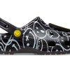 Crocs Classic Smiley World Clogs «Schwarz Weiß» 207971-0C4