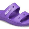 Crocs Classic Soft Sole Cozy Flat Heel Sport-Hausschuhe Unisex Lila 206761-518
