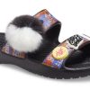 Crocs Classic Soft Sole Cozy Flat Heel Sport-Hausschuhe Unisex Schwarz 207403-001 Crocs Classic Soft Sole Cozy Flat Heel Sport-Hausschuhe Unisex Schwarz 207403-001