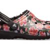 Crocs Classic Stay Warm Cozy Sports Unisex Schwarz Rot Sandalen «Schwarz Rot» 205324-643