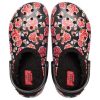 Crocs Classic Stay Warm Cozy Sports Unisex Schwarz Rot Sandalen «Schwarz Rot» 205324-643