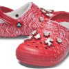 Crocs Classic Stilvolle Outdoor-Sport-Unisex-Sandalen in Rot 207687-646