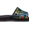Crocs Classic Tie-Dye Graphic Slide «Schwarz» 206520-988