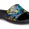 Crocs Classic Tie-Dye Graphic Slide «Schwarz» 206520-988