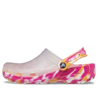 Crocs Classic Translucent Marbled Clogs «Transparent Pink» 207407-94S