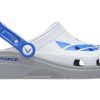 Crocs Classic US Air Force Clogs «Weiß Blau Grau» 207752