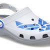 Crocs Classic US Air Force Clogs «Weiß Blau Grau» 207752
