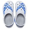 Crocs Classic US Air Force Clogs «Weiß Blau Grau» 207752