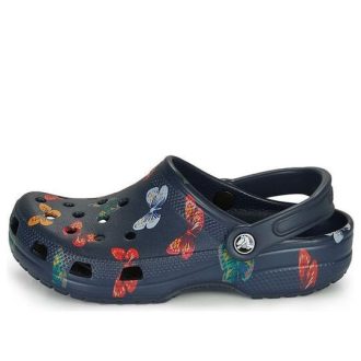 Crocs Classic Vacay Vibes Butterfly Clogs «Navy Multi» 206375-92Z