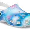 Crocs Colorful Crocs Beach Unisex Mehrfarbige weiße Sandalen 207556-94S