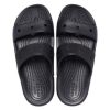 Crocs Cozy Casual Sport-Hausschuhe Schwarz 206761-001