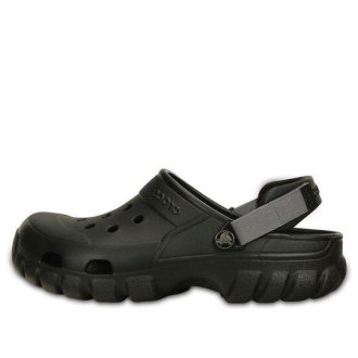 Crocs Cozy rutschfeste Sport-Sandalen, Unisex, Schwarz, 202651-02S