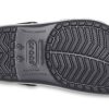 Crocs Crocband Bold Logo Clog Schwarze Unisex-Sandalen 206021-02G