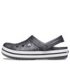 Crocs Crocband Clogs «Grau Schwarz» 206474-02W