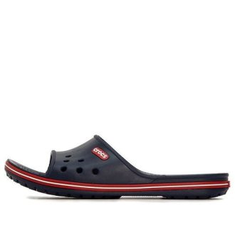 Crocs Crocband Crocs Schwarze Unisex-Sandalen «Dunkelblau Rot» 204108-4CC