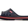 Crocs Crocband Crocs Schwarze Unisex-Sandalen «Dunkelblau Rot» 204108-4CC